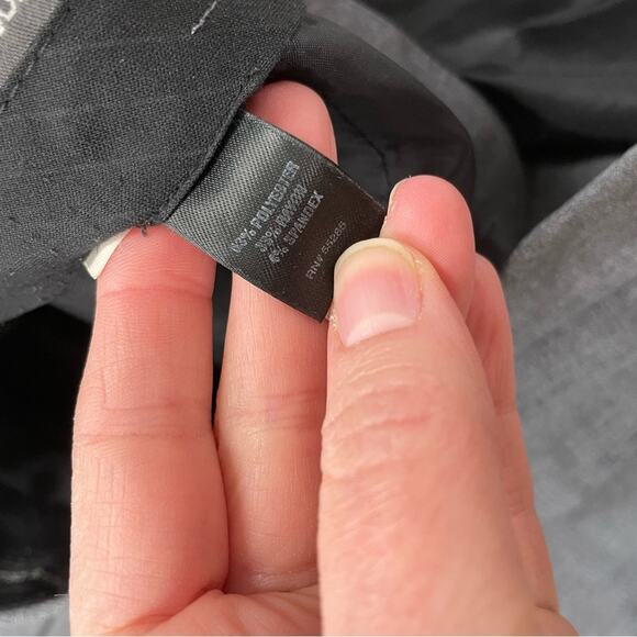 Express Grey Editor Dress Pants Chino’s Wide Leg Low Rise Trousers Womens 6 - Picture 10 of 10